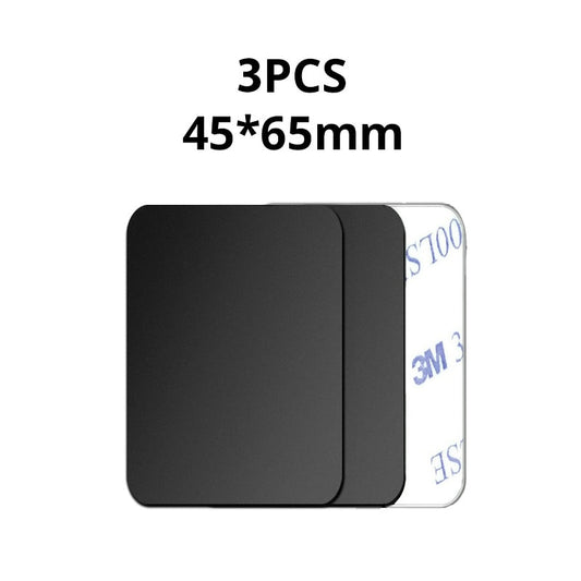 3pcs/Sticker Metal Plate disk Magnet for Mobile Phone Holder